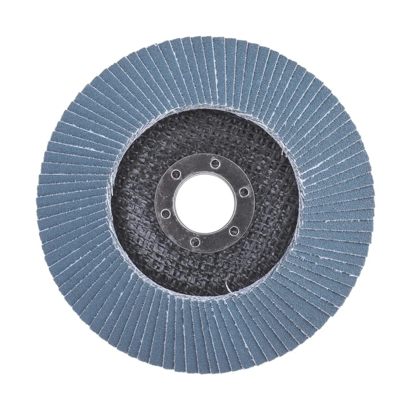 3M 566A Zirconia Aluminium Flap Disc, 125 mm, Fine Grade, P120 Grit, Quick Change, 12000 RPM 3M556D B61795