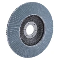 3M 566A Zirconia Aluminium Flap Disc, 125 mm, Fine Grade, P120 Grit, Quick Change, 12000 RPM 3M556D B61795