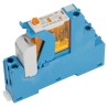 Finder 4C Series Interface Relay DIN Rail 230V AC Coil SPDT 5mA Silver Alloy Contacts 4C.01.8.230.0060SPA