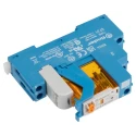 Finder 4C Series Interface Relay DIN Rail 230V AC Coil SPDT 5mA Silver Alloy Contacts 4C.01.8.230.0060SPA