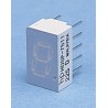 Broadcom 1-Digit 7-Segment Red LED Display, Anode, Right Side Decimal, 7.6mm, HDSP-7501-CD000
