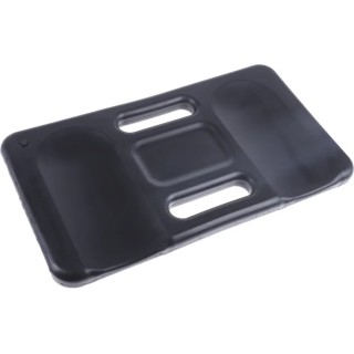 RS PRO Black Polyurethane Kneeling Pad, Tear Resistant, Water Resistant, 240 x 440 x 30 mm 154-867