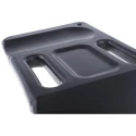RS PRO Black Polyurethane Kneeling Pad, Tear Resistant, Water Resistant, 240 x 440 x 30 mm 154-867