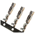 Wurth Elektronik 485 Series Female Crimp Terminal, Gold Plating, 28–22 AWG, 3A, Phosphor Bronze, Crimp, 16.8mm 66110113723