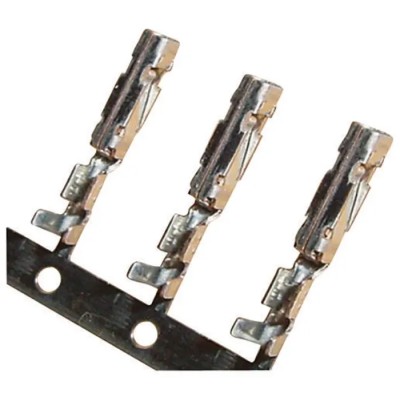 Wurth Elektronik 485 Series Female Crimp Terminal, Gold Plating, 28–22 AWG, 3A, Phosphor Bronze, Crimp, 16.8mm 66110113723