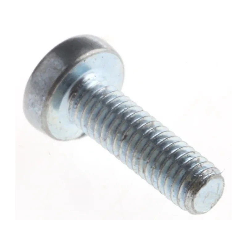 RS PRO Pozidriv Pan Head Steel Machine Screw, M3 Thread, 10 mm Length, Bright Zinc Plated, DIN 7985 198-289