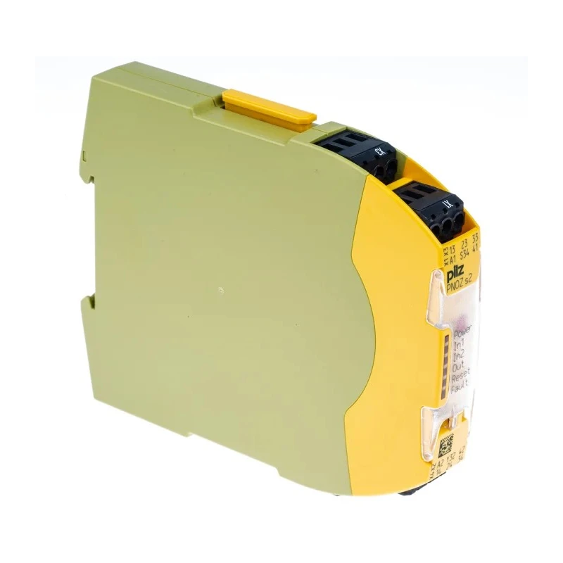 Pilz Safety Relay PNOZ s2, 24V DC, 3 Safety Contacts, DIN Rail, IP54, Model 750102