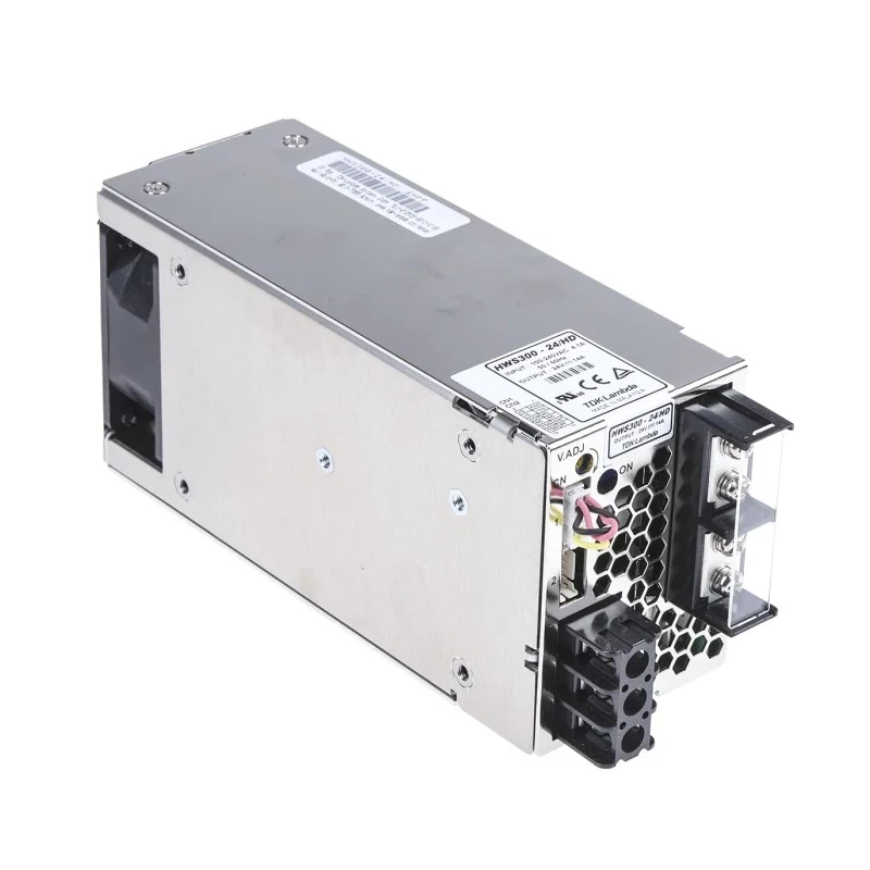 TDK-Lambda HWS300-24/HD Switching Power Supply, 24V DC, 336W, Rack Mount, 1 Output, 370V DC / 265V AC