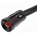 RS PRO Red Panel Mount Indicator 2V DC 20mA Lead Wire Recessed 8mm Black Bezel 206-851