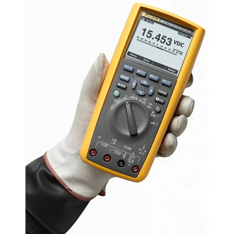 Fluke Digital Multimeter True RMS, 1000V, 10A AC/DC, 200h Battery Life, CAT III/IV FLUKE 287/EUR