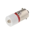 RS PRO Red Indicator Lamp Single Chip 130V AC BA9 Base 10 mm Diameter 207-674
