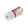 RS PRO Red Indicator Lamp Single Chip 130V AC BA9 Base 10 mm Diameter 207-674