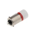 RS PRO Red Indicator Lamp Single Chip 130V AC BA9 Base 10 mm Diameter 207-674