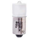 RS PRO White Indicator Lamp, Single Chip LED, 130V AC/DC, BA9 Base, 10mm Diameter 207-703