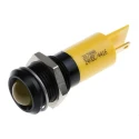 RS PRO Yellow Panel Mount Indicator 24V DC 20mA Solder Tab Termination Prominent 207-898
