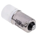 RS PRO White Indicator Lamp, Single Chip LED, 130V AC/DC, BA9 Base, 10mm Diameter 207-703