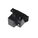 Schurter C14 Panel Mount PCB IEC Connector, Straight, 250V, 15A, Female DC21.0024.1111