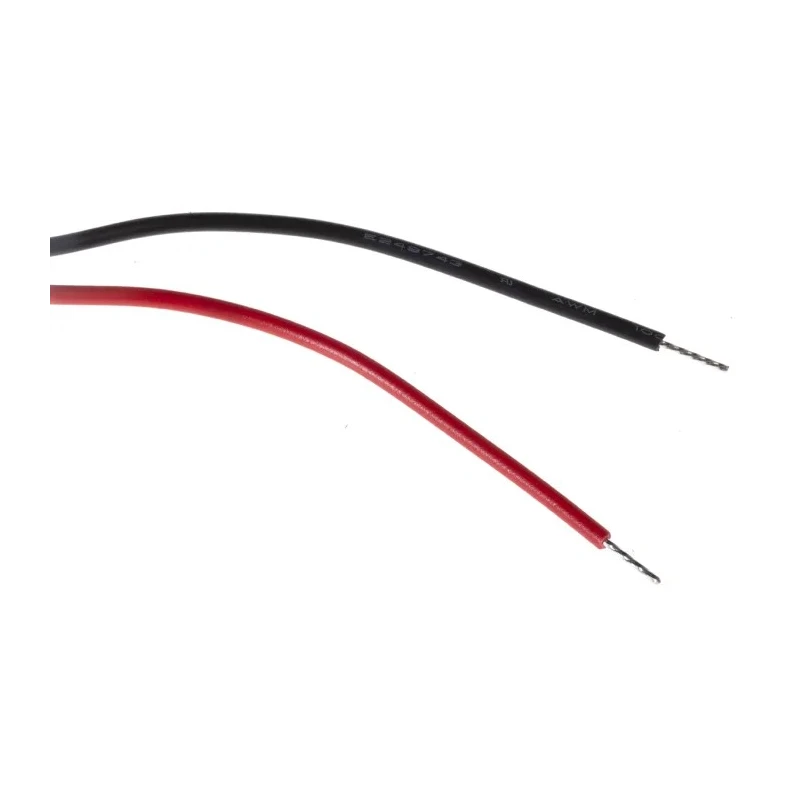 RS PRO Red Panel Mount LED Indicator, 2V DC, 20mA, Prominent Bezel, Lead Wire Termination 208-970