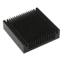 Thermo Electric Devices Universal Square Heatsink Aluminium Black 60mm x 60mm x 16mm TDEX6015/TH