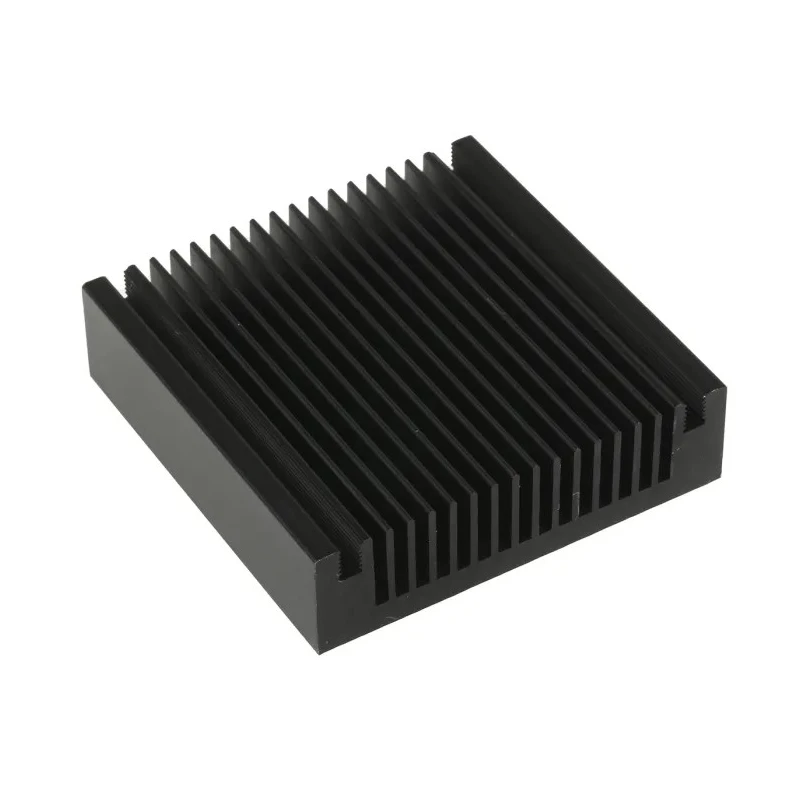 Thermo Electric Devices Universal Square Heatsink Aluminium Black 60mm x 60mm x 16mm TDEX6015/TH