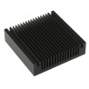 Thermo Electric Devices Universal Square Heatsink Aluminium Black 60mm x 60mm x 16mm TDEX6015/TH