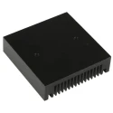 Thermo Electric Devices Universal Square Heatsink Aluminium Black 60mm x 60mm x 16mm TDEX6015/TH
