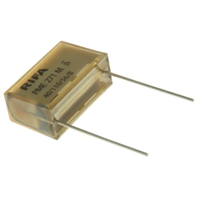 KEMET Paper Capacitor X2 330nF 275V AC 275V DC Through Hole PME271