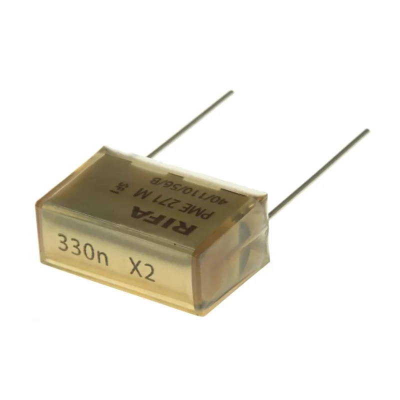 KEMET Paper Capacitor X2 330nF 275V AC 275V DC Through Hole PME271