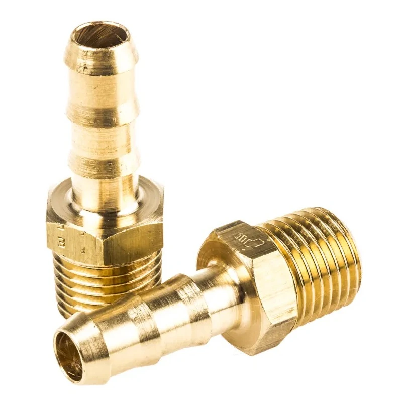 Legris Pneumatic Brass Pipe Fitting, Male BSPT 1/4 Inch Adapter, 100 Bar, 150°C Threaded, 0123 07 13