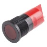 RS PRO Red Panel Mount Indicator 24 V AC/DC 20mA Solder Tab Flush Bezel 22mm 211-645