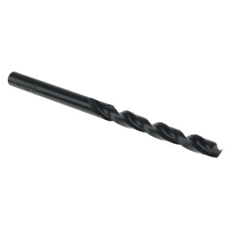 RS PRO HSS Twist Drill Bit Set 4.5mm Diameter, 80mm Overall Length, 10 Pcs, Spiral Flute, Cylindrical Shank, Black 213-023