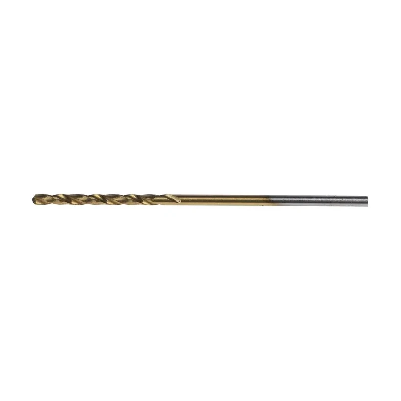 RS PRO HSS Jobber Drill Bit 1.2 mm Diameter, 38 mm Overall Length, TiN Coated, 10 Pieces, Spiral Flute, Cylindrical 213-310