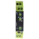 Tele Multifunction DIN Rail Timer Relay 1-Contact, 24–240V AC/DC, 0.05 s to 100 h, SPDT, IP40 E1ZM10