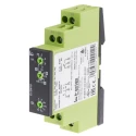 Tele Multifunction DIN Rail Timer Relay 1-Contact, 24–240V AC/DC, 0.05 s to 100 h, SPDT, IP40 E1ZM10