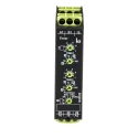 Tele DIN Rail Multifunction Timer Relay, DPDT Contacts, 12–240V AC/DC, 0.05s to 100h, IP40 G2ZI20