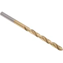 RS PRO HSS Jobber Drill Bit Set, 4.5mm Diameter, 80mm Overall Length, Helical Flute, Titanium Nitride Finish, Box of 214-177