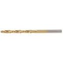 RS PRO HSS Jobber Drill Bit Set, 4.5mm Diameter, 80mm Overall Length, Helical Flute, Titanium Nitride Finish, Box of 214-177