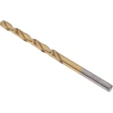 RS PRO HSS Jobber Drill Bit Set, 4.5mm Diameter, 80mm Overall Length, Helical Flute, Titanium Nitride Finish, Box of 214-177