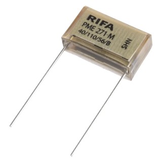 KEMET PME271 Paper Capacitor X2 275V AC 275V DC Through Hole 100nF 