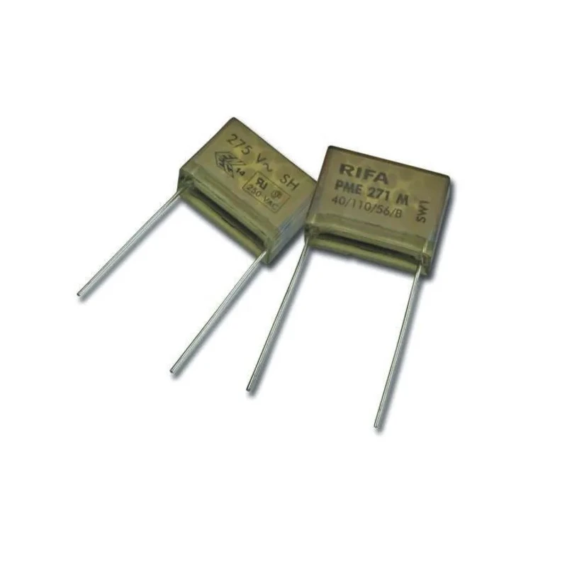 KEMET PME271 Paper Capacitor X2 275V AC 275V DC Through Hole 100nF 