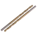 RS PRO HSS Jobber Drill Bit, 1.8mm Diameter, 46mm Overall Length, 4 Flutes, Cylindrical Shank, Tin Coated, Pack of 10 213-865