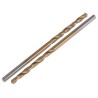 RS PRO HSS Jobber Drill Bit, 1.8mm Diameter, 46mm Overall Length, 4 Flutes, Cylindrical Shank, Tin Coated, Pack of 10 213-865