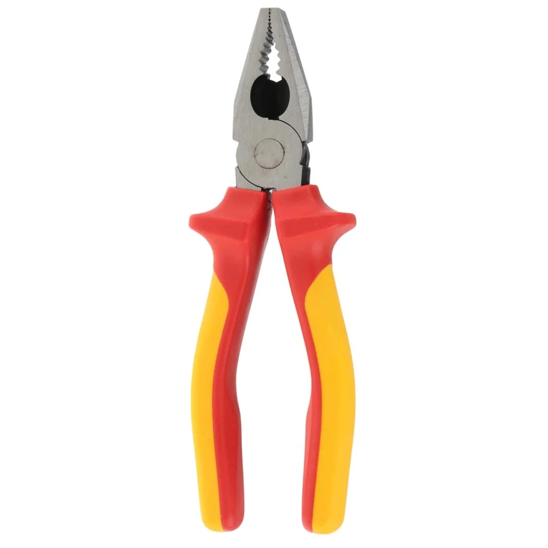 RS PRO Combination Plier, VDE/1000V Approved, 160mm, ESD Safe, 30mm Jaw, Chrome Finish 161-192