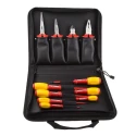 RS PRO 11 Piece Electrician Tool Kit with Pouch, VDE/1000V Approved 161-221