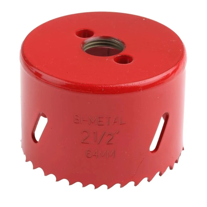 RS PRO Bi-Metal Hole Saw, HSS Drill Bit, 64 mm Diameter, 32 mm Cut Depth, 6 TPI, 216-195
