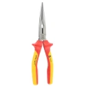 RS PRO Long Nose Plier VDE Insulated, 200mm, Dual Component Handle, Steel, Mirror Polished Finish, 1000V Rated, 161-237
