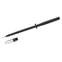 Staubli Spring Loaded Test Probe, 1kV, 1A, 4 mm Tip, Stainless Steel, Black, 4 mm Socket 24.0238-21