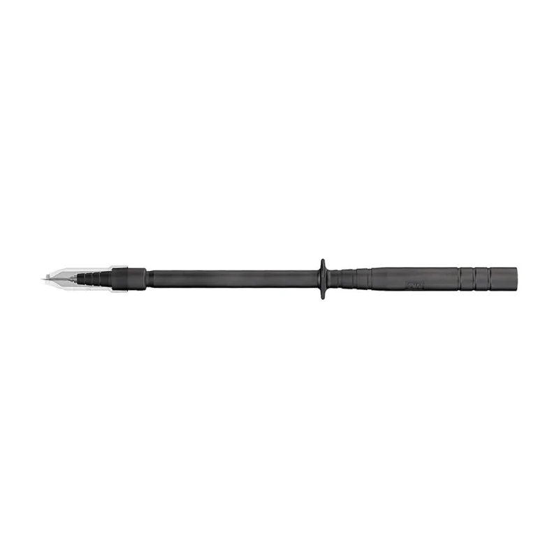 Staubli Spring Loaded Test Probe, 1kV, 1A, 4 mm Tip, Stainless Steel, Black, 4 mm Socket 24.0238-21