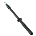 Staubli Spring Loaded Test Probe, 1kV, 1A, 4 mm Tip, Stainless Steel, Black, 4 mm Socket 24.0238-21