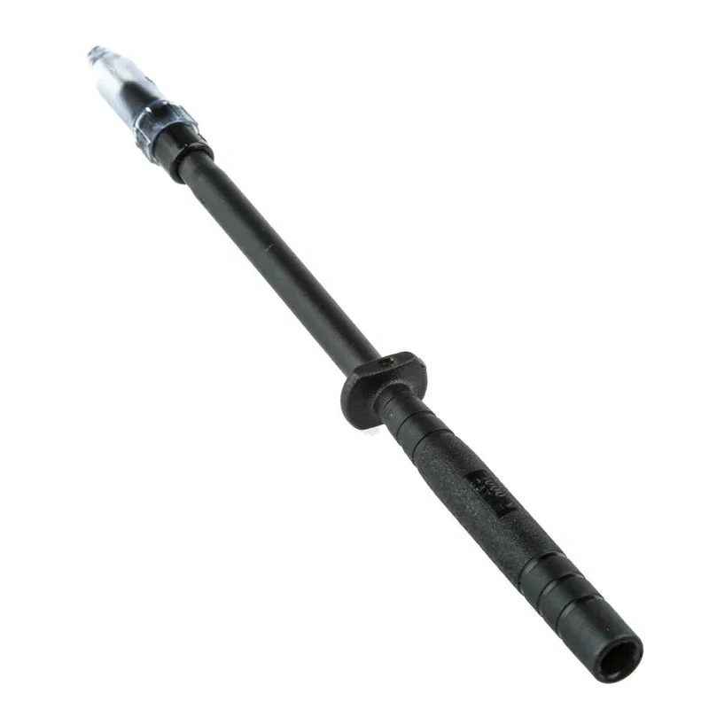 Staubli Spring Loaded Test Probe, 1kV, 1A, 4 mm Tip, Stainless Steel, Black, 4 mm Socket 24.0238-21